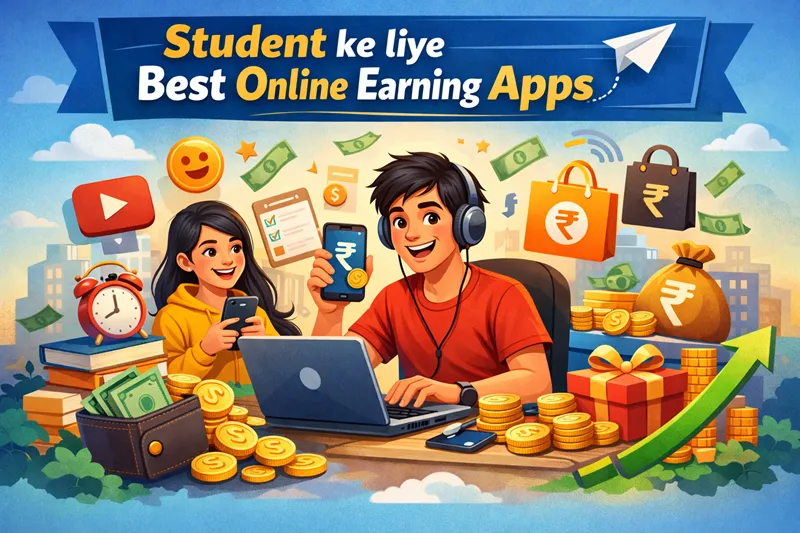 Student ke liye best online earning apps
