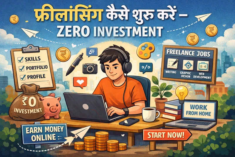 Freelancing kaise start kare – zero investment